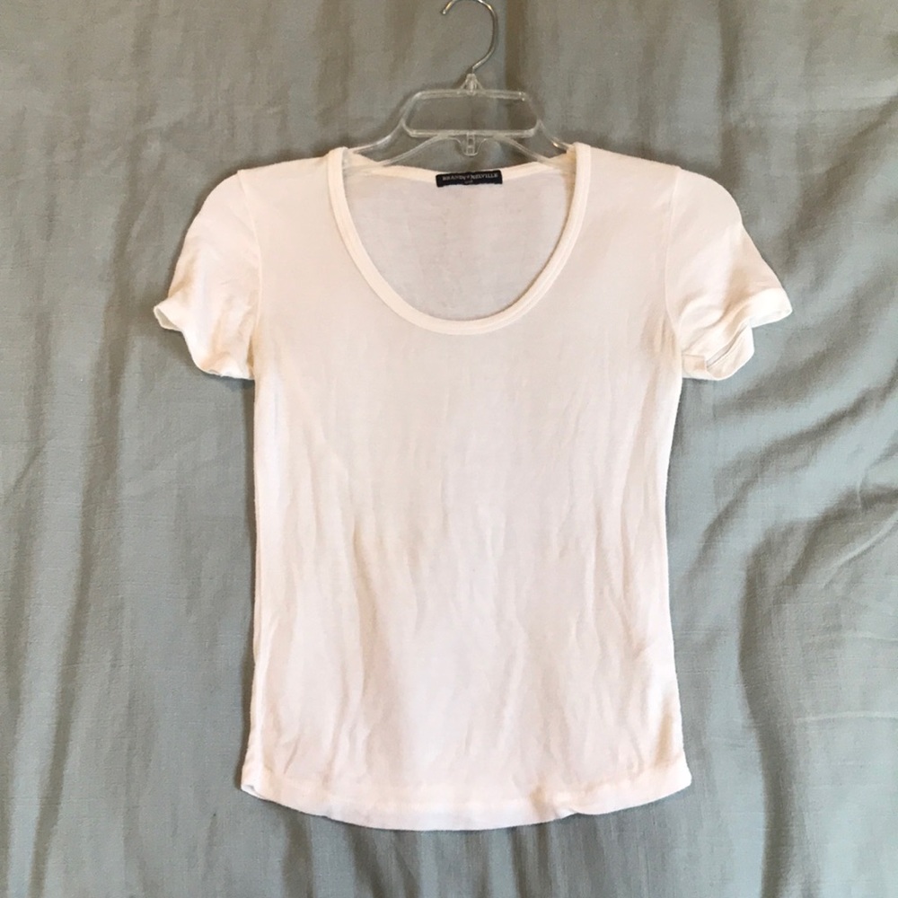 Brandy Melville scoop neck T-shirt